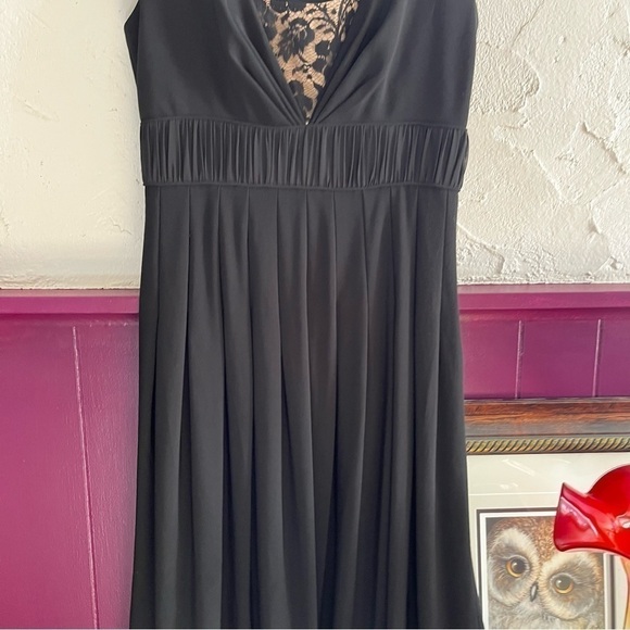 ADRIANNA Papell Black Dress Size 6 NWT - Picture 8 of 12